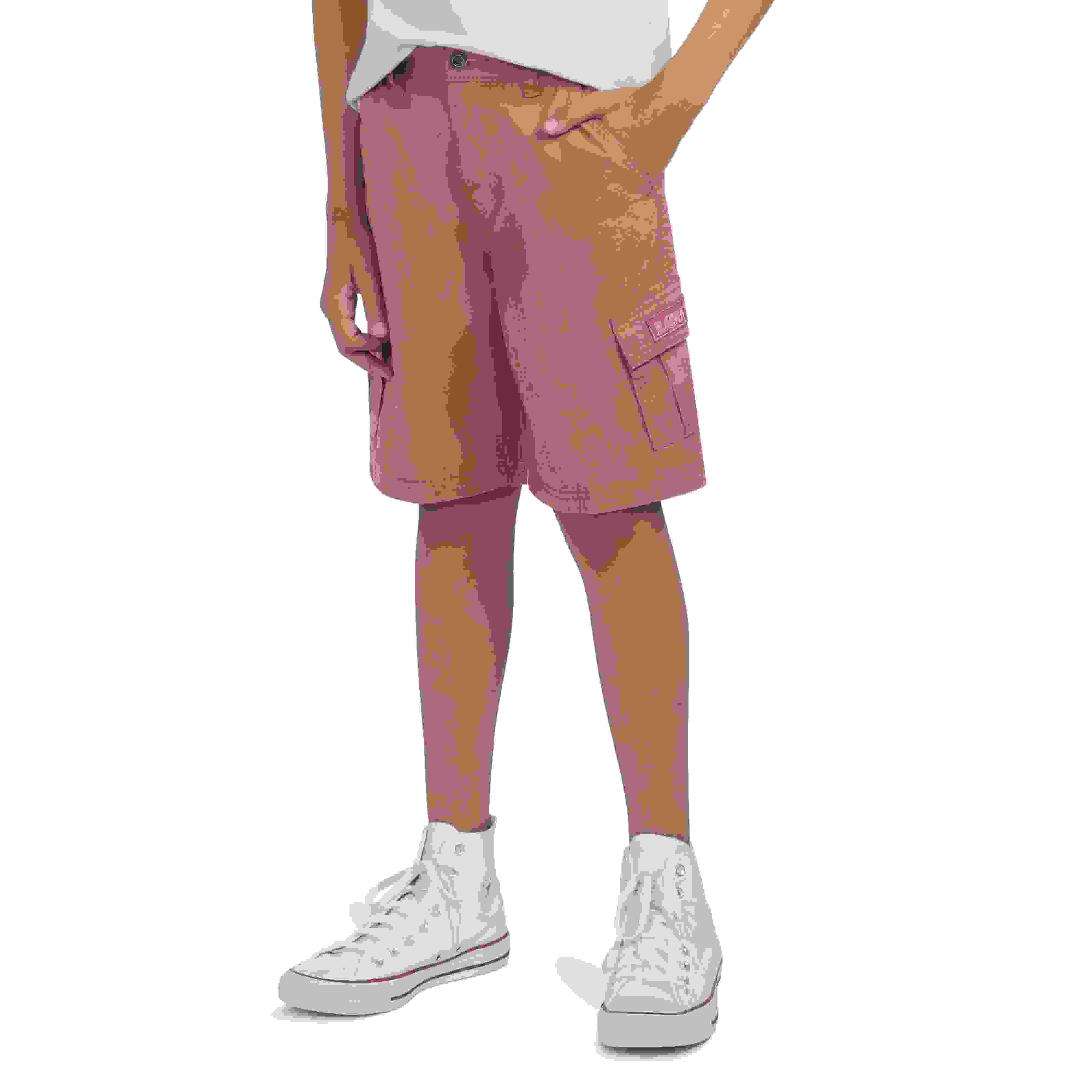 Levi's Red Tab Relaxed Big Boys' Red Cargo Shorts